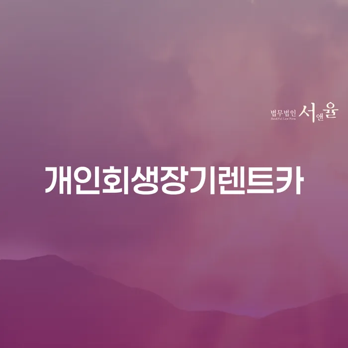 정부대환대출 연체 시 개인회생으로 해결 견적체크